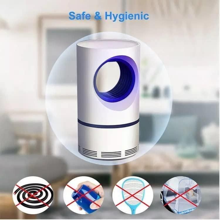 Electronic LED Mosquito Killer Lamp – USB Powered, Safe & Chemical-Free Insect Trap for Home, Bedroom & Outdoor Use