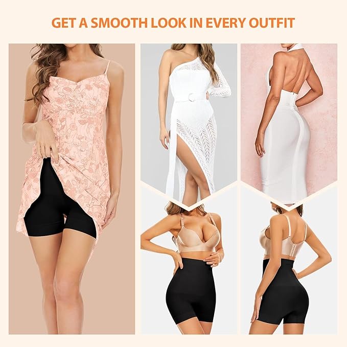 4-in-1 Shaper – Quick Slim Shape Wear for Tummy, Back, Thighs & Hips | Effective Seamless Tummy Tucker