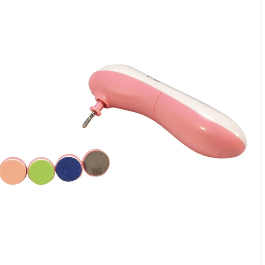 Electric Baby Nail Trimmer with Grinding Heads for Newborn Infant and Toddler