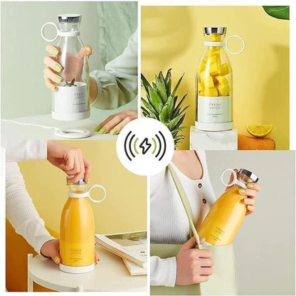 Portable Mini Juice Blender | USB Rechargeable Smoothie Maker Bottle