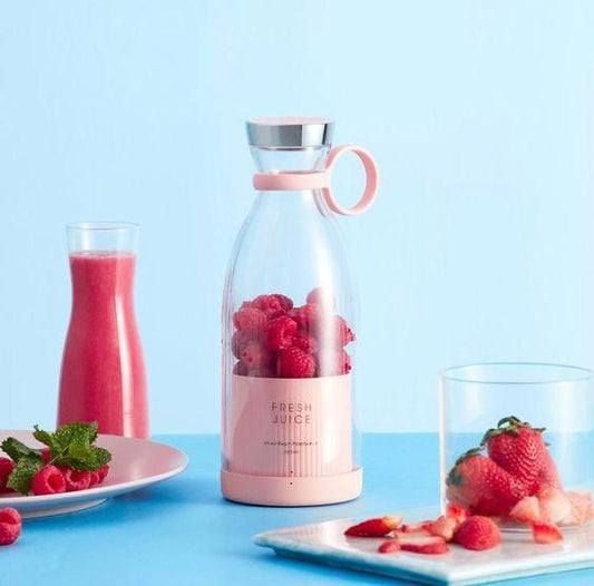 Portable Mini Juice Blender | USB Rechargeable Smoothie Maker Bottle